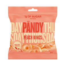 Pandy Candy Peach Rings 50g Coopers Candy