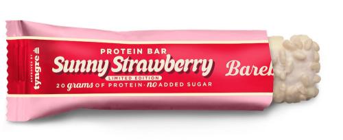 Barebells Protein Bar Sunny Strawberry 55g Coopers Candy
