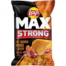 Lays Max Strong Hot Chicken Wings Chips 150g Coopers Candy