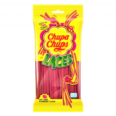 Chupa Chups Strawberry Laces 90g Coopers Candy