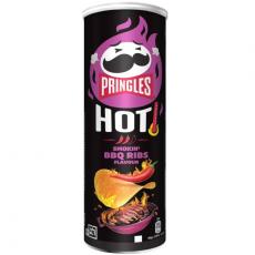 Pringles Hot Smokin BBQ Ribs Flavour 160g Coopers Candy