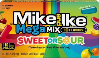 Mike and Ike Mega Mix Sweet or Sour 120g Coopers Candy