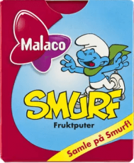 Malaco Smurf Fruktputer 20g Coopers Candy