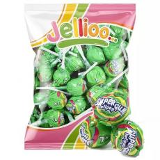 Super Gum Lollipop Gum Green Apple 53st Coopers Candy