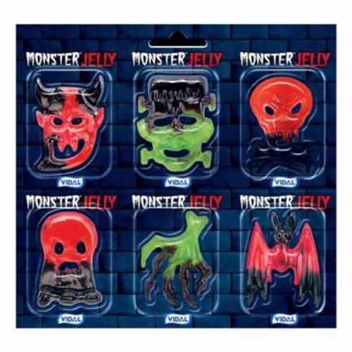 Vidal Monster Jelly 6-pack 66g Coopers Candy