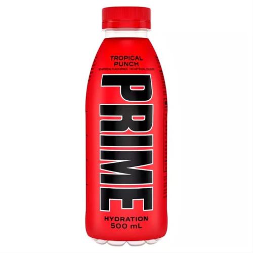 PRIME Hydration - Tropical Punch 500ml (BF: 2024-08-28) Coopers Candy