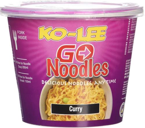 Ko-lee Cup Noodle Curry 65g Coopers Candy