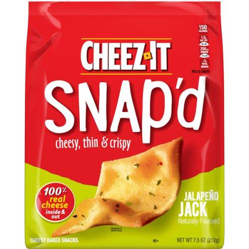 Cheez-It Snap´d Jalapeno Jack 212g Coopers Candy