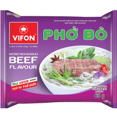 Vifon Instant Rice Noodles Beef 60g (BF: 2024-09-30) Coopers Candy