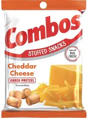 Combos Cheddar Cheese Pretzel 178g Coopers Candy