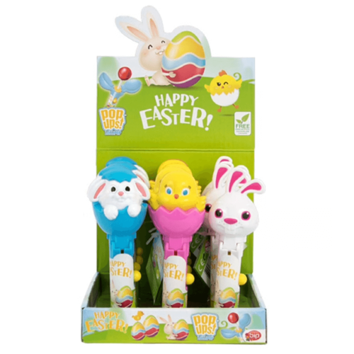 Pop Ups Happy Easter Lollipops 10g (1st) Coopers Candy