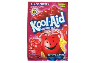 Kool-Aid Soft Drink Mix - Black Cherry 3.6g Coopers Candy