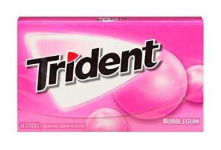 Trident Bubblegum 31g Coopers Candy