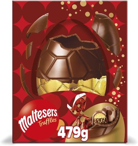 Maltesers Chocolate Truffles Giant Easter Egg 479g Coopers Candy