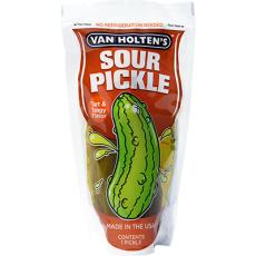 Van Holtens Jumbo Sour Pickle 260g Coopers Candy