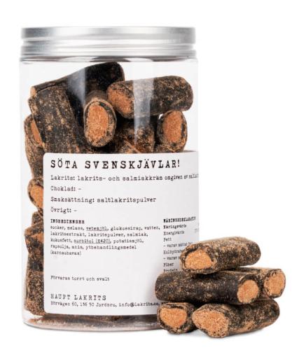 Haupt Lakrits - Söta Svenskjävlar! 250g Coopers Candy