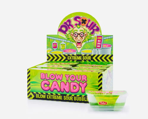 Dr Sour Blow Your Candy 40g Coopers Candy