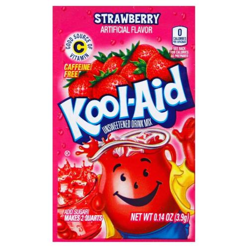 Kool-Aid Soft Drink Mix - Jordgubb 3.9g Coopers Candy