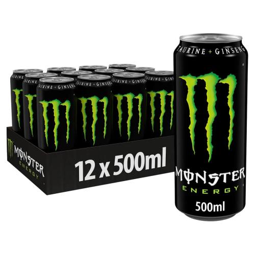 Monster Energy 50cl x 24st (helt flak) Coopers Candy