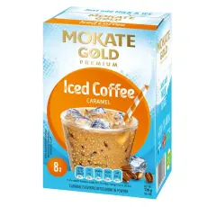 Mokate Iskaffe Gold Karamell 8-Pack 120g Coopers Candy