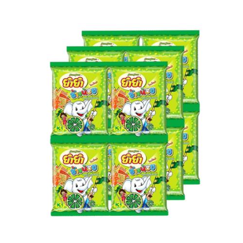 Yum Yum Changnoi Instant Noodle Super Lemon 12-Pack 240g Coopers Candy