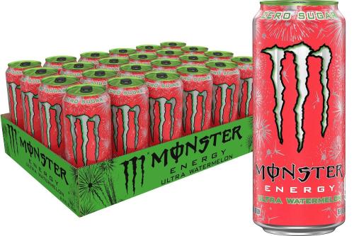 Monster Energy Ultra Watermelon 473ml x 24st (brett) Coopers Candy