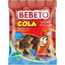 Bebeto Cola Bottles 80g (BF:2024-11-23) Coopers Candy