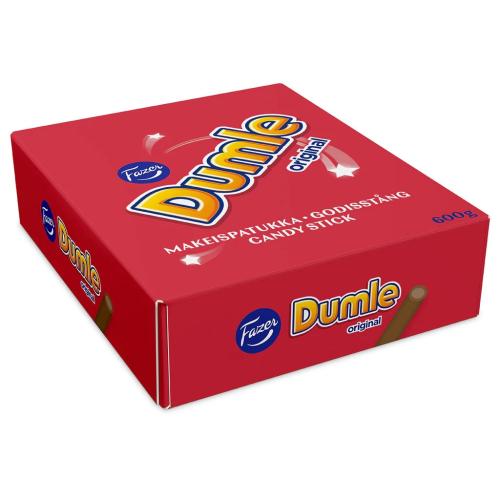 Fazer Dumle Stång 20g x 30st (hel låda) Coopers Candy