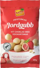 Exotic Snacks Frystorkad Jordgubb Vit Choklad Yoghurt 125g Coopers Candy