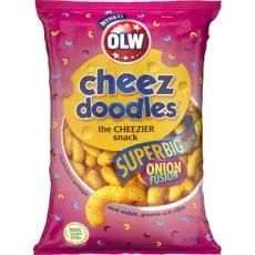 OLW Cheez Doodles Superbig Onion Fusion 200g Coopers Candy