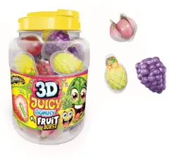 Johny Bee 3D Juicy Gummy Fruit Burst 18g (1st) Coopers Candy