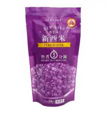 Wufuyuan Tapioca Pearl - Sago Style Taro 250g(BF:2025-01-18) Coopers Candy