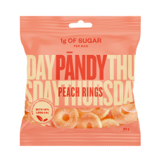 Pandy Candy Peach Rings 50g Coopers Candy