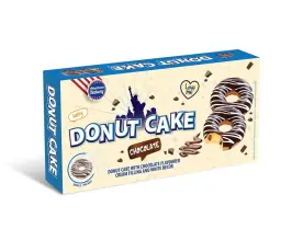 American Bakery Donut Cake Chocolate 135g Coopers Candy