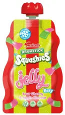 Swizzles Drumstick Squashies Jelly Pouch Cherry & Apple 80g Coopers Candy