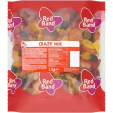 Red Band Crazy Mix 1kg(BF:2025-02-04) Coopers Candy