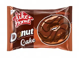 Like Home Donut Cake Chocolate 40g (BF: 2025-02-20) Coopers Candy