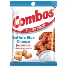 Combos Buffalo Blue Cheese Pretzel Cracker 179g Coopers Candy