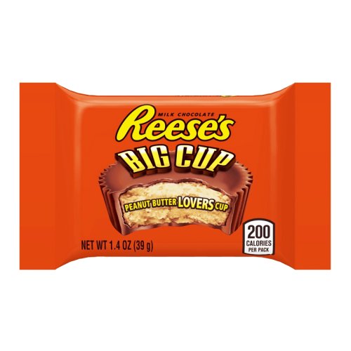 Reeses Peanut Butter Big Cup 39g x 16st Coopers Candy