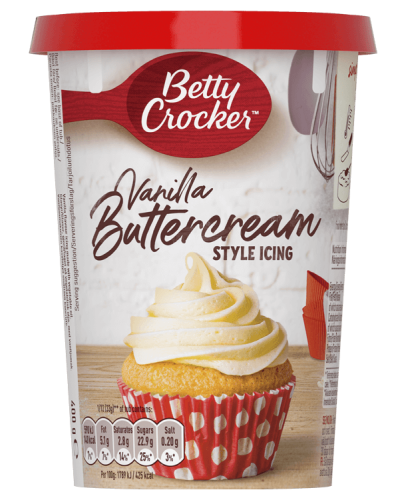 Betty Crocker Vanilla Buttercream Frosting 400g Coopers Candy