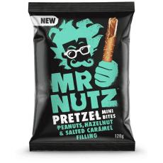 Mr. Nutz Pretzel Peanut Hazelnut Salted Caramel 120g (BF: 2025-02-28) Coopers Candy