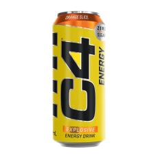 C4 Energy Drink Orange Slice 50cl (BF: 2025-03-29) Coopers Candy