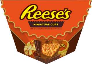 Reeses Peanut Butter Miniature Cups Gift Box 200g Coopers Candy