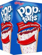 Kelloggs Pop-Tarts frosted Strawberry Sensation 384g Coopers Candy