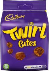 Cadbury Twirl Bites Chocolate Bag 85g Coopers Candy