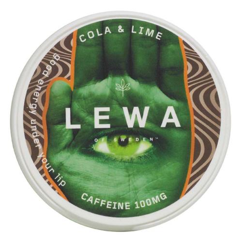 LEWA Cola & Lime Dosa Koffeinpåse Coopers Candy