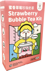 Tokimeki Bubble Tea Kit 3-pack - Strawberry 255g Coopers Candy