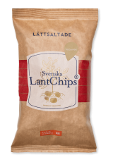 Svenska Lantchips Lättsaltade 200g Coopers Candy