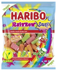 Haribo Rainbow Sour 160g Coopers Candy