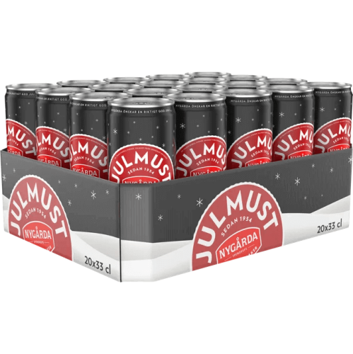 Nygårda Julmust 33cl x 20st (helt flak) Coopers Candy